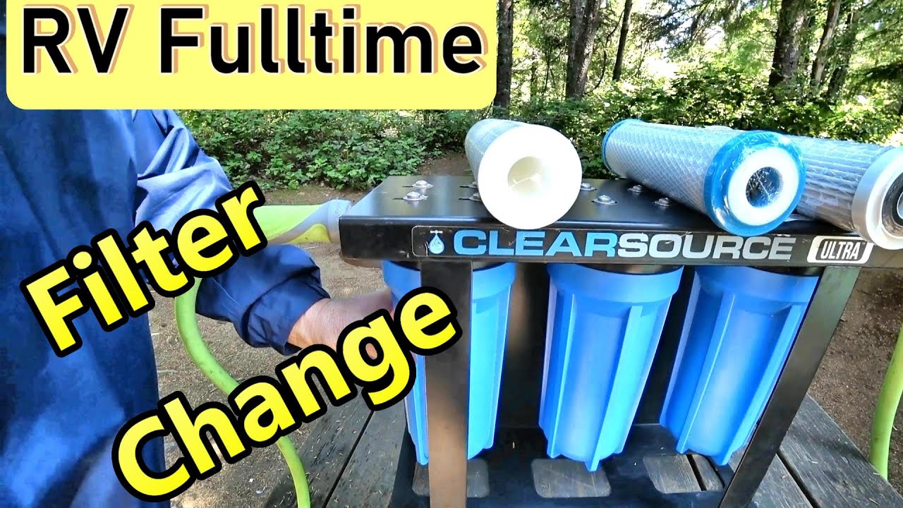 RV FullTime Drinking Water ClearSource Ultra Filters