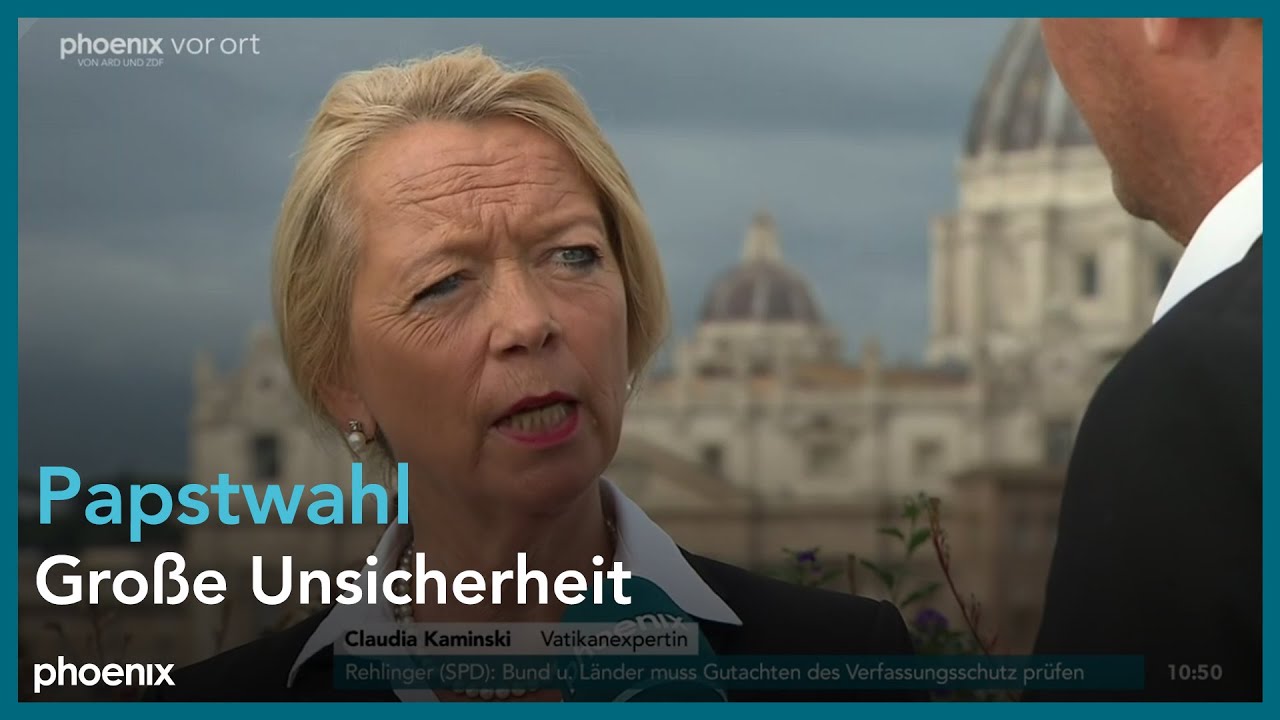 Claudia Kaminski und Manfred Lütz zur Papstwahl am 07.05.25