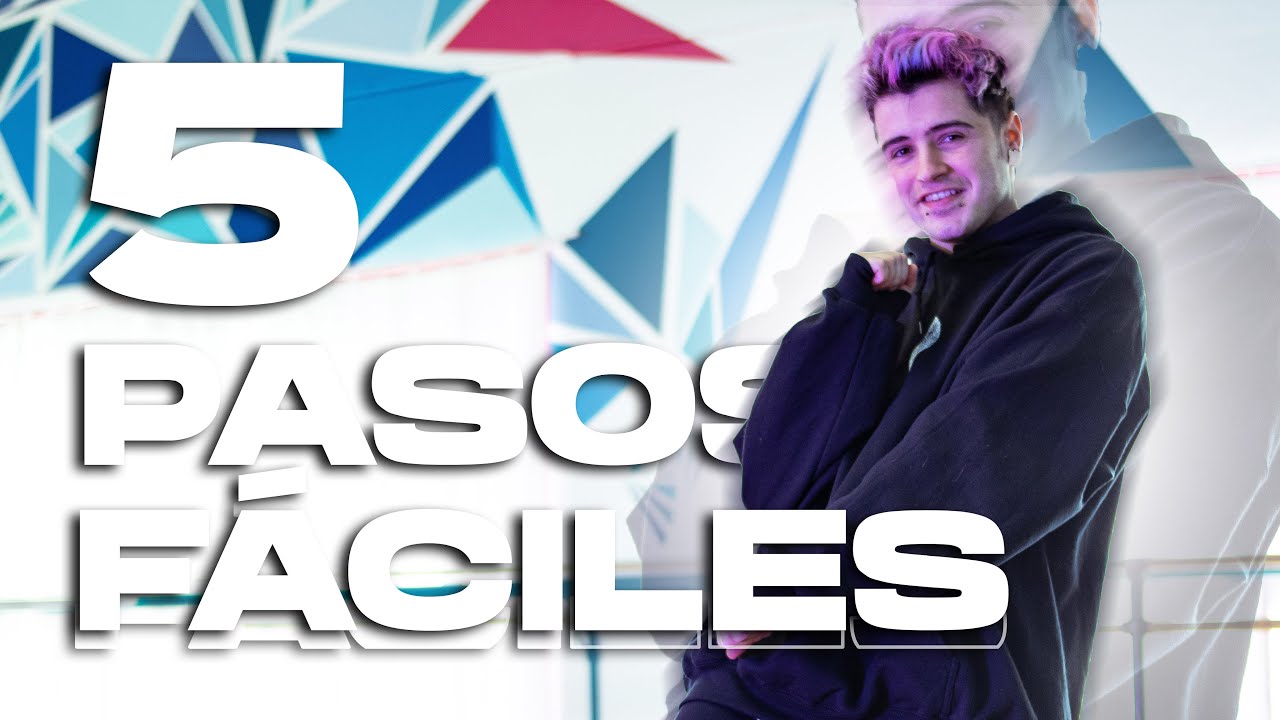 😱¿NO SABES BAILAR? PRUEBA ESTO | 5 PASOS DE BAILE  que CUALQUIERA puede APRENDER😱