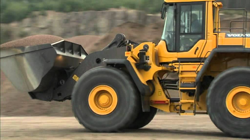 7. Volvo hjullastare körinstruktion: Lastning