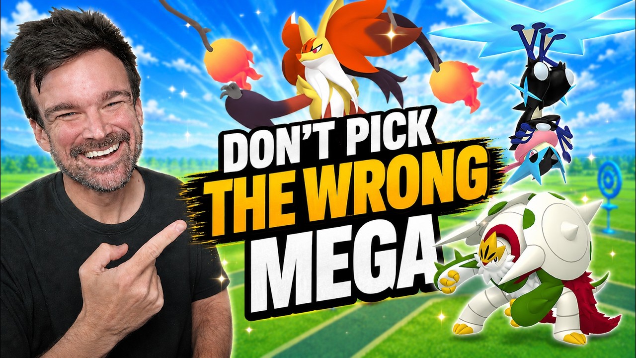 Mega Finale в Pok&eacute;mon GO: НЕ выбирайте не ту Мега-эволюцию