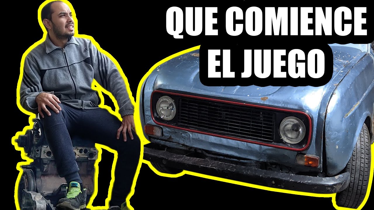 Motor afuera 🧰 Renault 4