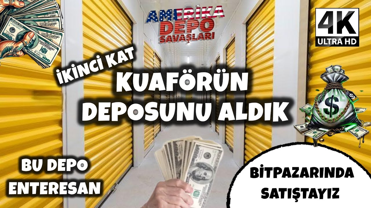 KUAFÖRÜN DEPOSUNU ALDIK / BİTPAZARINDA SATIŞTAYIZ