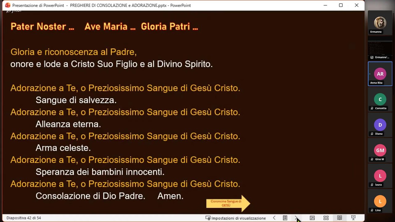 Santo Rosario - Non Consegnerò il Leone