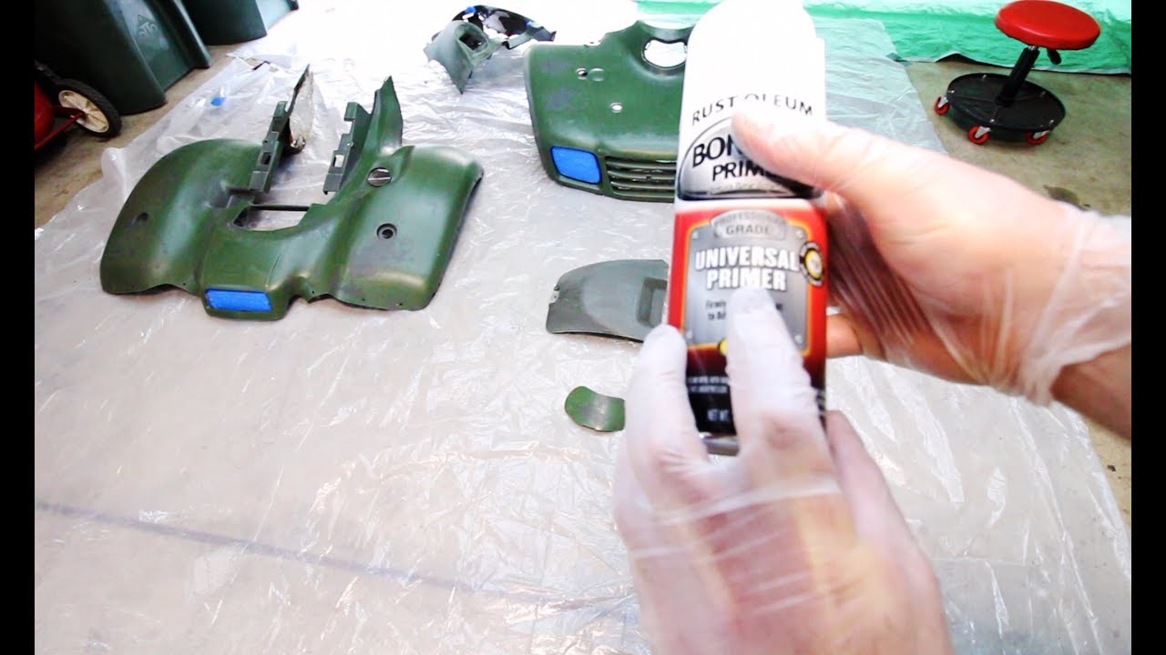 How To Paint ATV Plastics