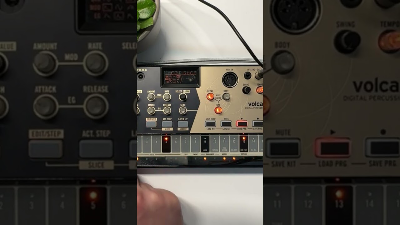 HEAVY INDUSTRIAL #BEATS with the #volcadrum Ft. #po12 #rhythm #korg