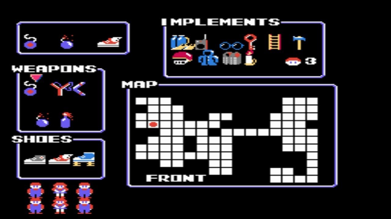 The Goonies II (NES) Walkthrough All Items and Secrets