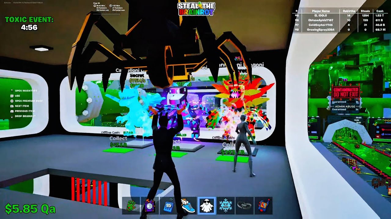 This Base is Full of RARE Brainrot! Steal The Brainrot