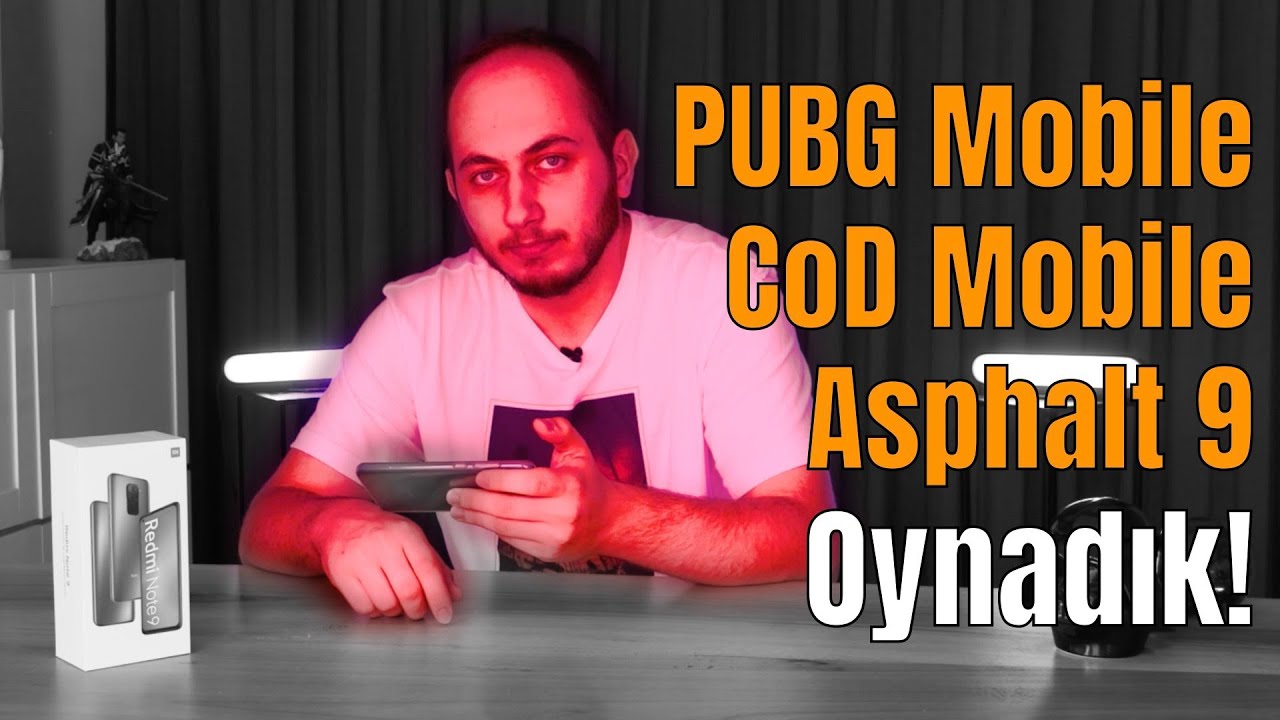 Redmi Note 9 PUBG Mobile, Call of Duty Mobile, Asphalt 9 Performansı - Oyun Testi