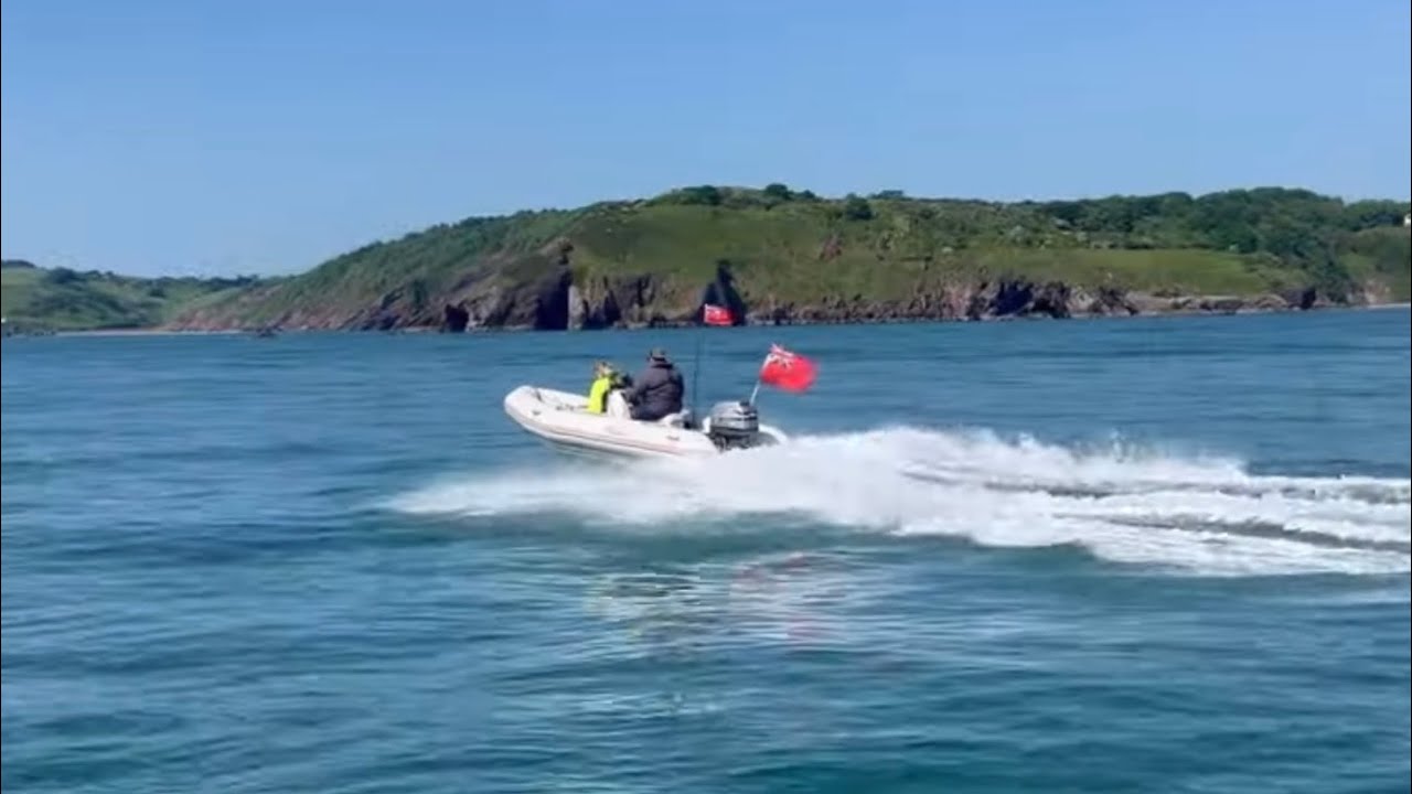 Brixham to Totnes in our 4.5 m Rib Southwest Sports Boat Rally 2023 day 3 (42 mile round trip)