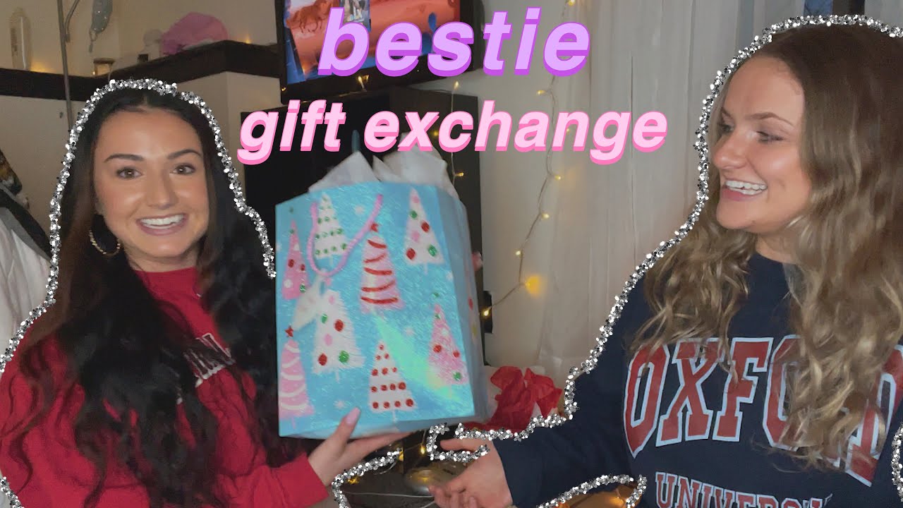 BEST FRIEND CHRISTMAS GIFT EXCHANGE | what I got my best friend for Christmas!