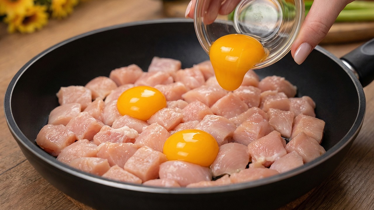 Don't cook chicken breasts until you see this recipe! A simple and delicious dinner recipe!