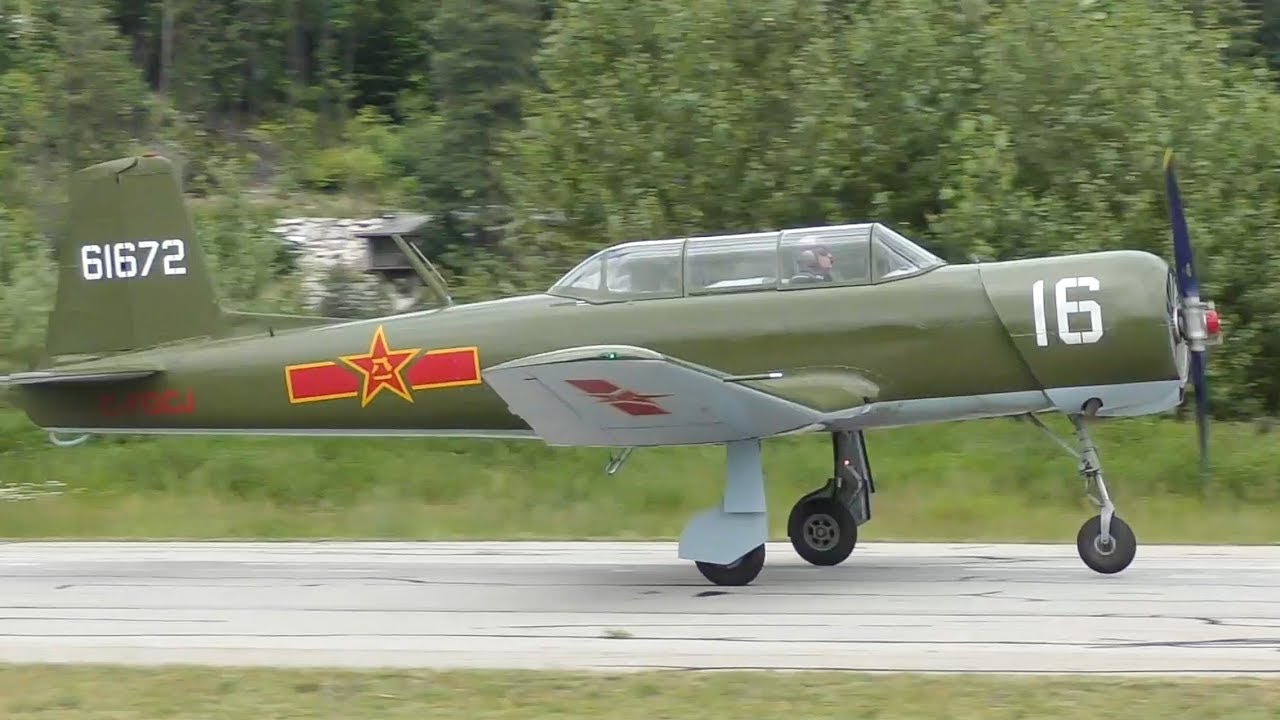 Nanchang CJ-6A Takeoff