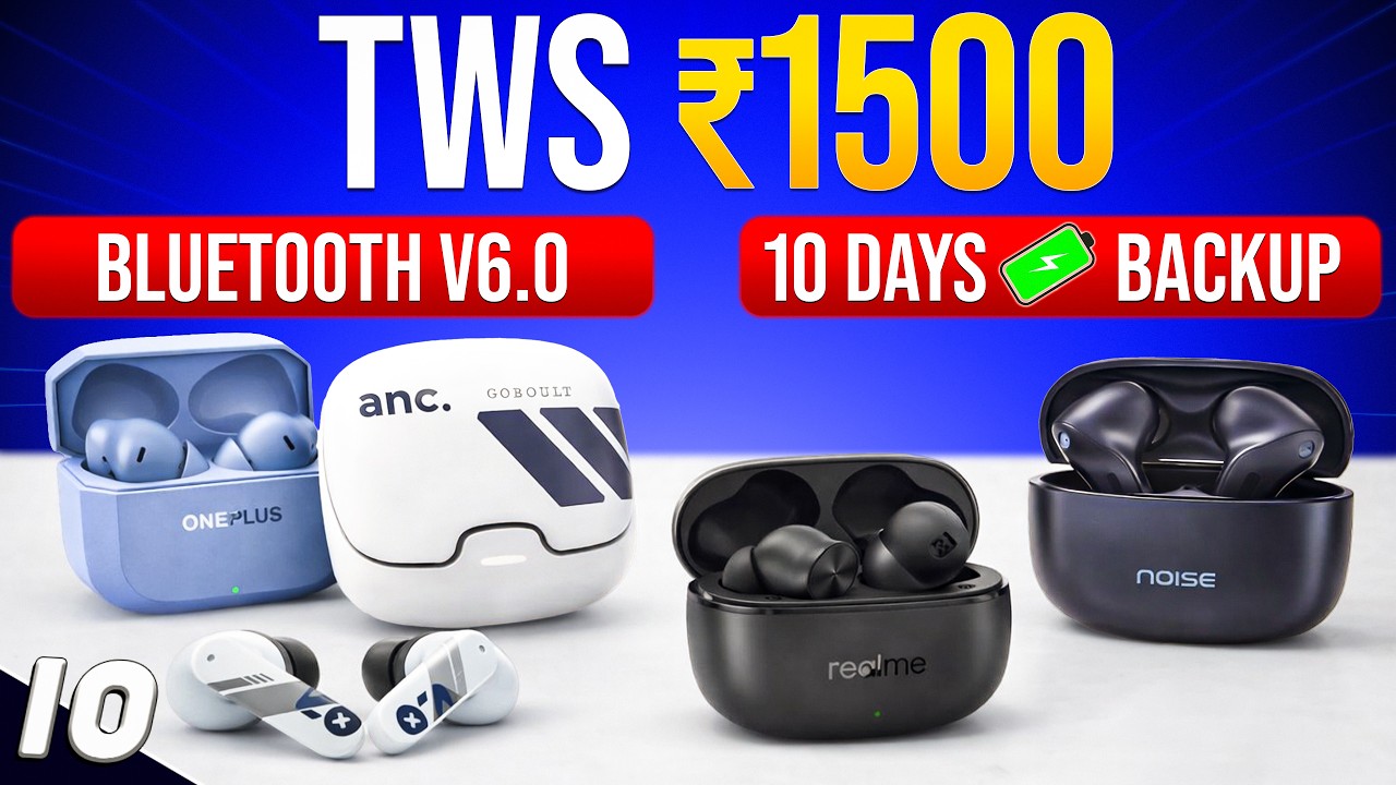 [2026]🔥Best Earbuds/TWS Under 1500🎵 Best Earbuds Under 1500🔥Best Airpods under 1500