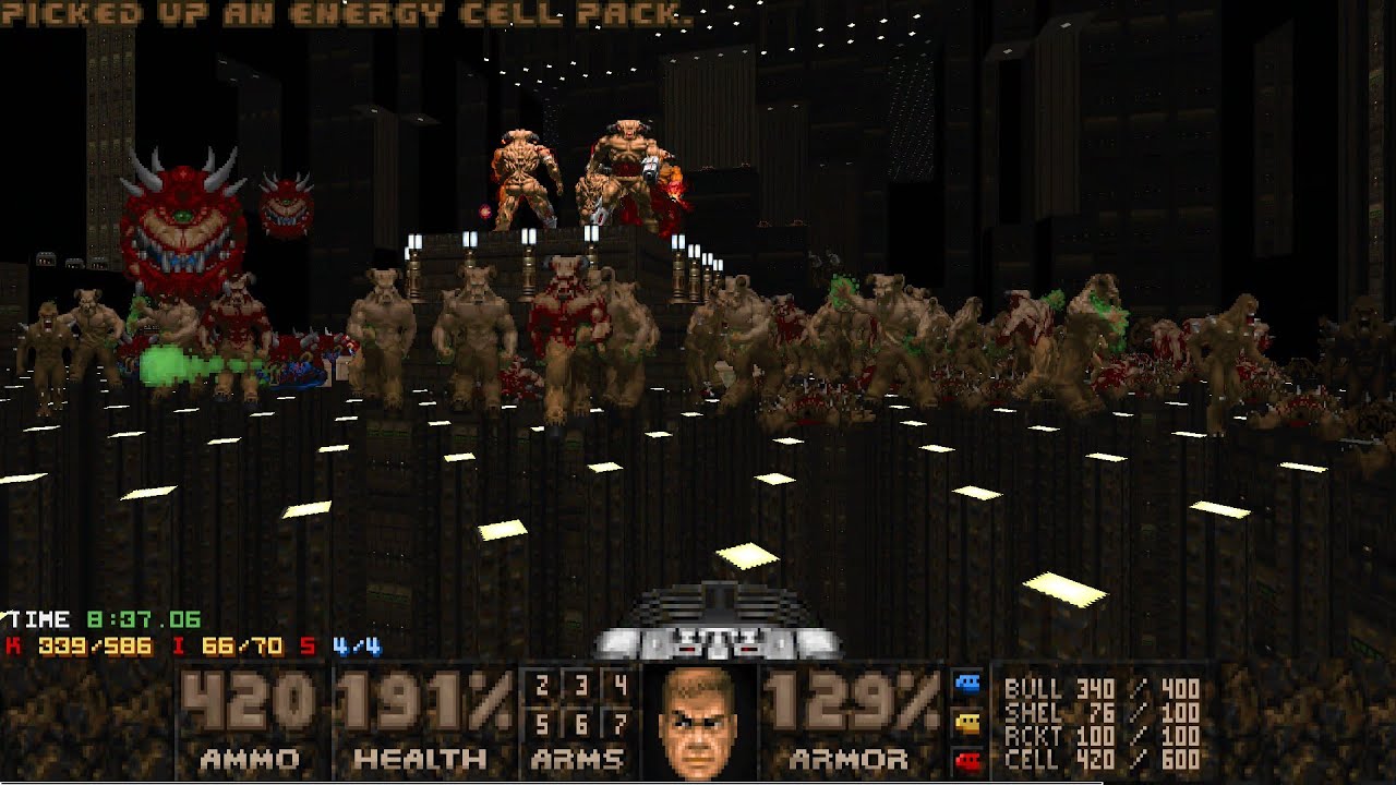 Doom II — 1x1— Map 06 (Dark Tek Empire) UV-MAX