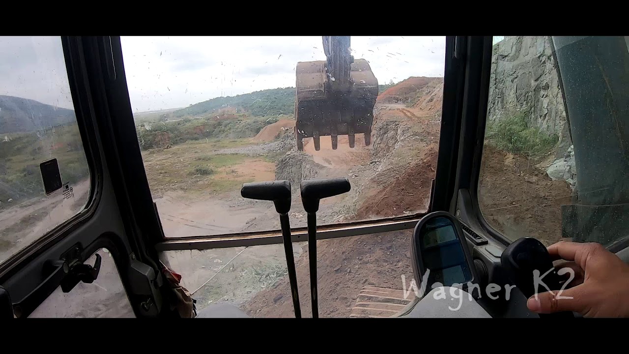 Operando uma Escavadeira VOLVO EC240B, Gopro HERO 7 Black