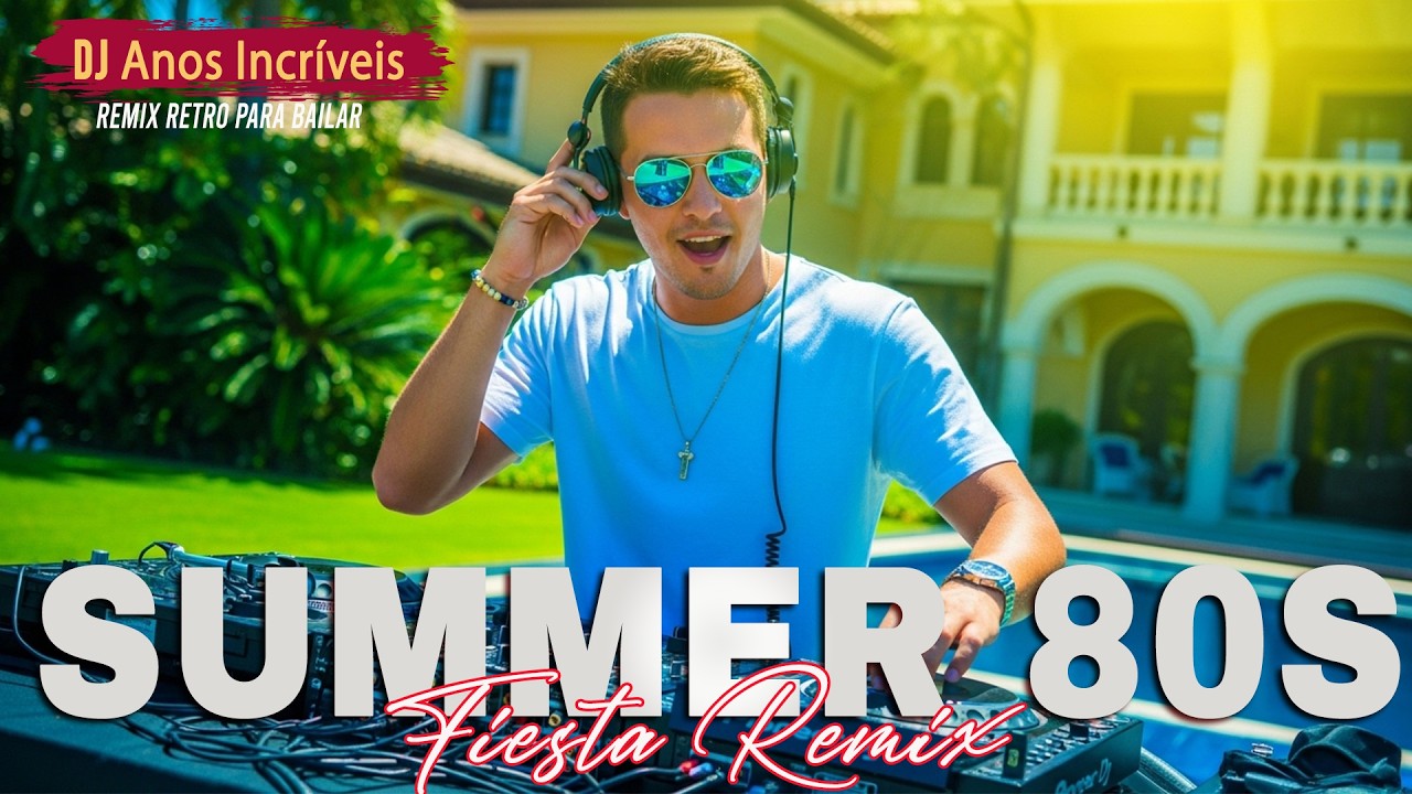 SUMMER DISCO MIX 🌴 Grandes &Eacute;xitos De Los 80 y 90 En Ingl&eacute;s (Remix) - DJ Anos Incr&iacute;veis