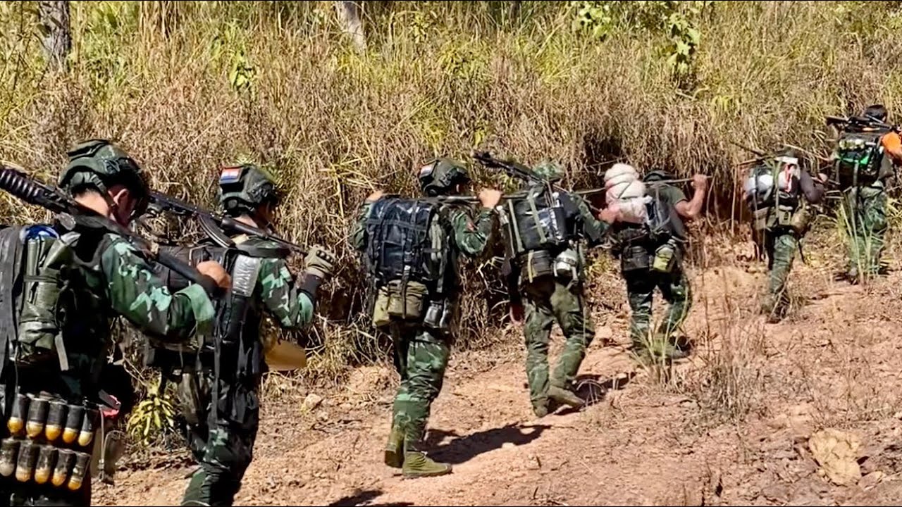 Karenni Army went to attack the Burma army (July 27, 2025)