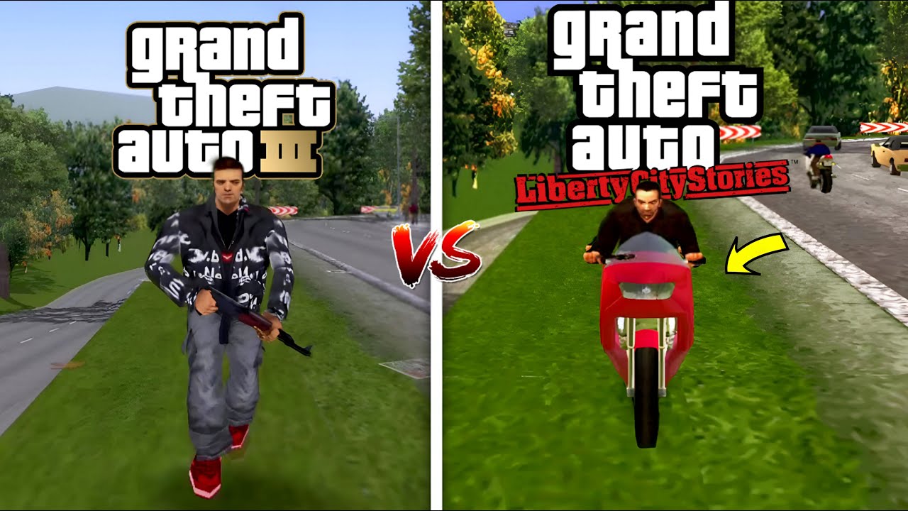 GTA 3 vs Liberty City Stories – Ultimate Physics & Details Comparison