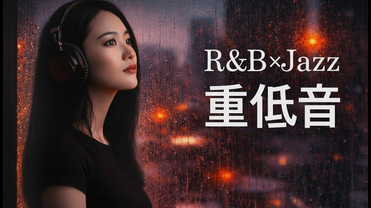 【重低音】雨の夜 R&B × Jazz Vol.2｜深夜作業用BGM・Deep Bass