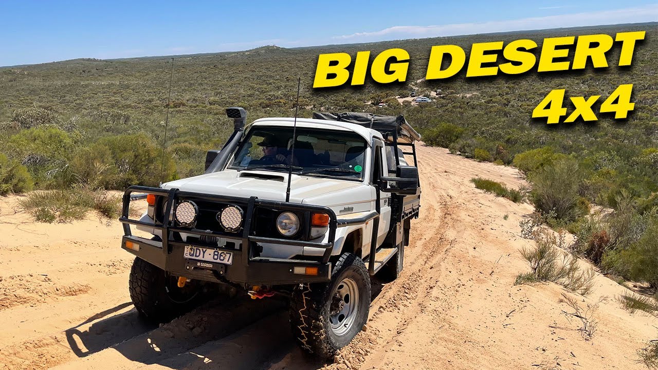 Turbo Diesel 4x4's Hit Big Desert | TD42, 1HZ, 4JJ1
