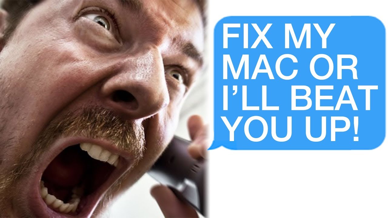 r/Talesfromtechsupport ПОЧИНИ МОЙ КОМПЬЮТЕР, БОТАН! А ТО УБЬЮ!