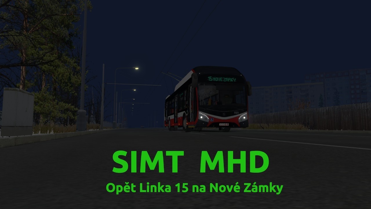 SIMT MHD #012 | Linka 15 – Nové Zámky | ev. č. 3323 🌙