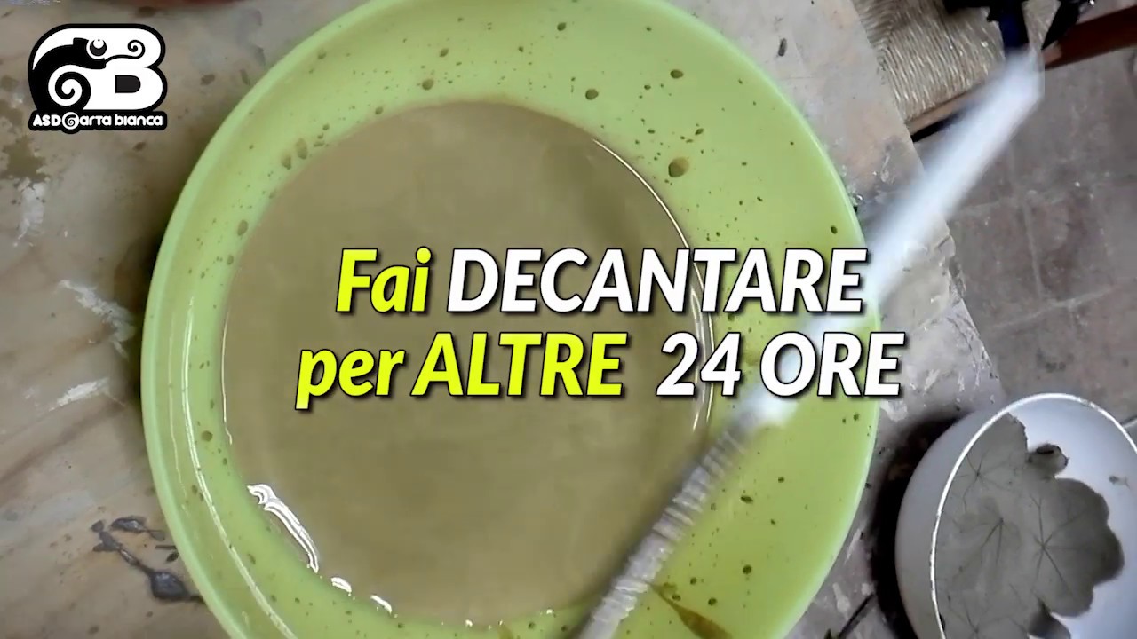 Asd Aps Carta Bianca - Come produrre argilla da terra comune