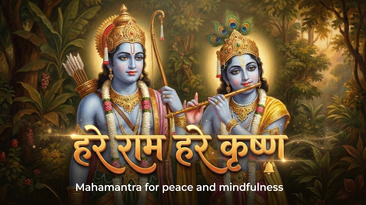 Hare Rama Hare Krishna Mahamantra | सिर्फ 11 मिनट में मन शांत! #harekrishna #iskcon #jaishriram