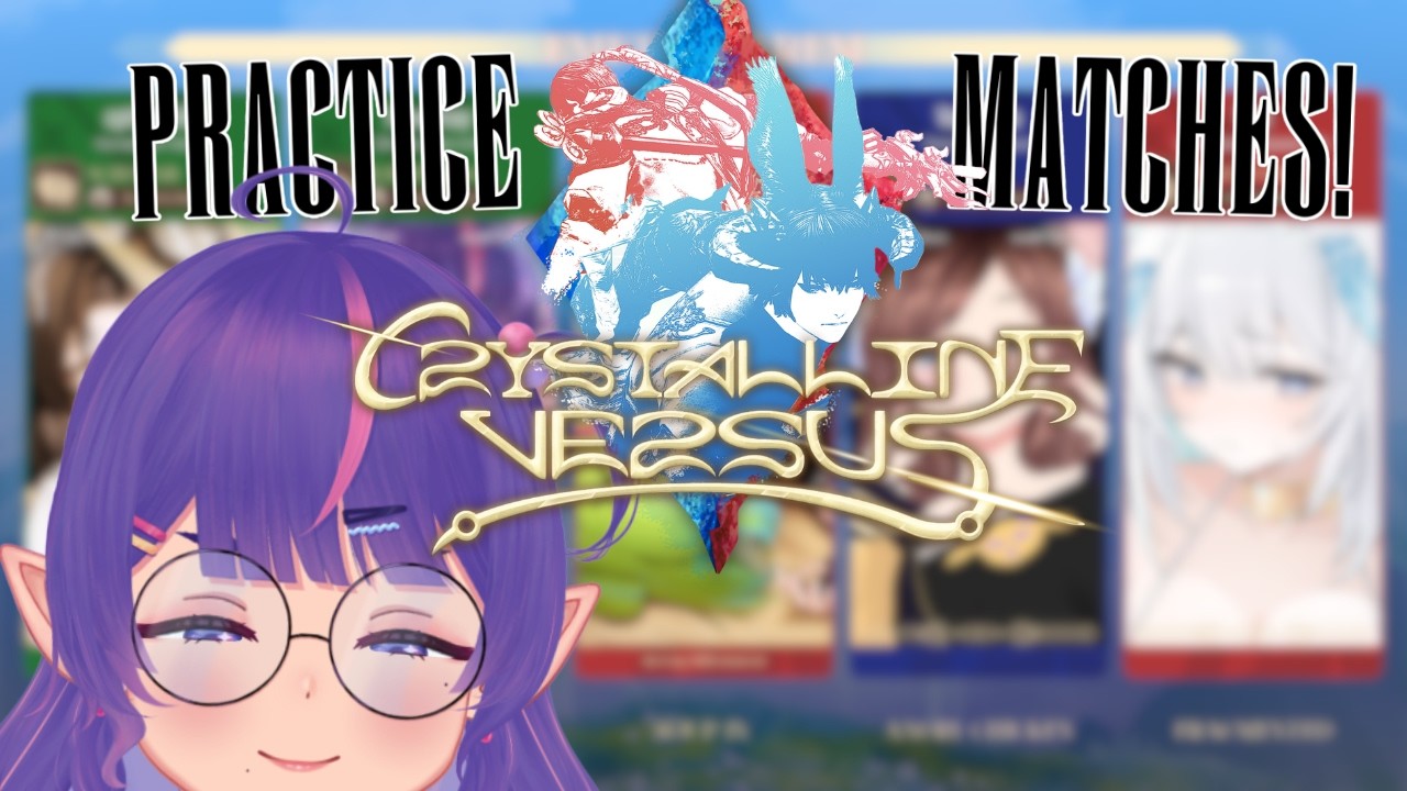 【FFXIV】PvP Practice Session for Crystalline Versus! 💜💊 #FuwaStrim