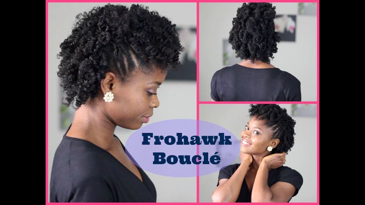 Coiffure Cheveux Crépus | Frohawk Bouclé