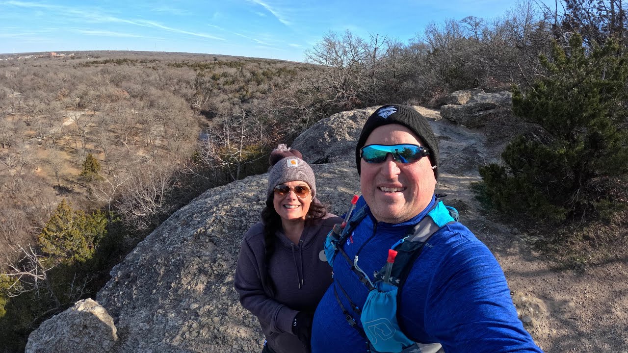 Hiking at the Chickasaw National Recreation Area