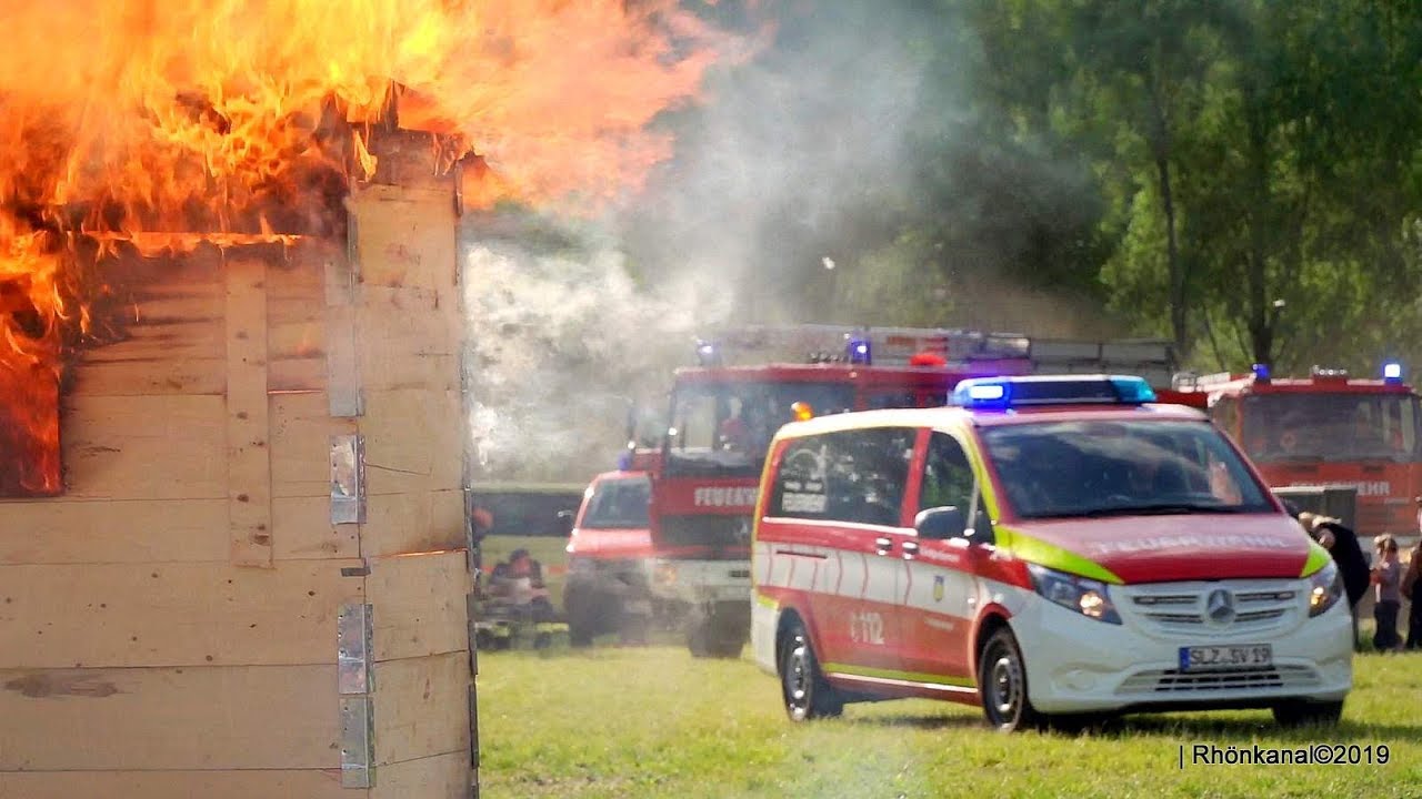 Feuerwehr zum Anfassen - Maifeuer Bad Salzungen 2019