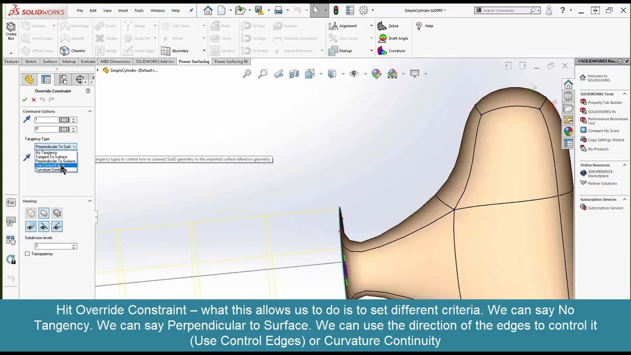 Power Surfacing/ Power Surfacing RE: The Basics Tutorial