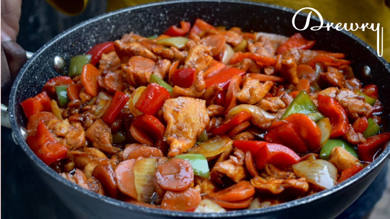 THIS CHICKEN STIR-FRY IS AMAZING!