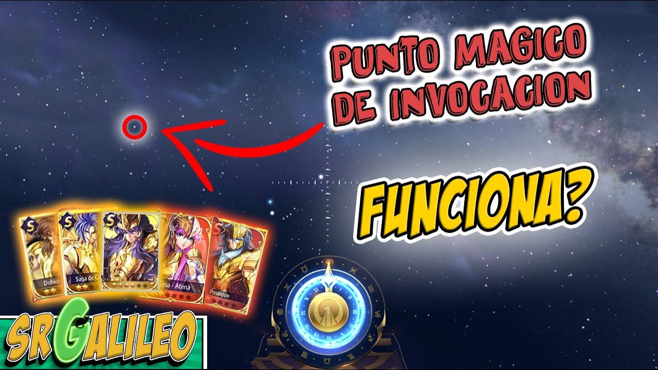 INVOCAR en el PUNTO MAGICO 💥 ► Alto DROPEO de CABALLEROS??? [Saint Seiya Awakening] KOTZ