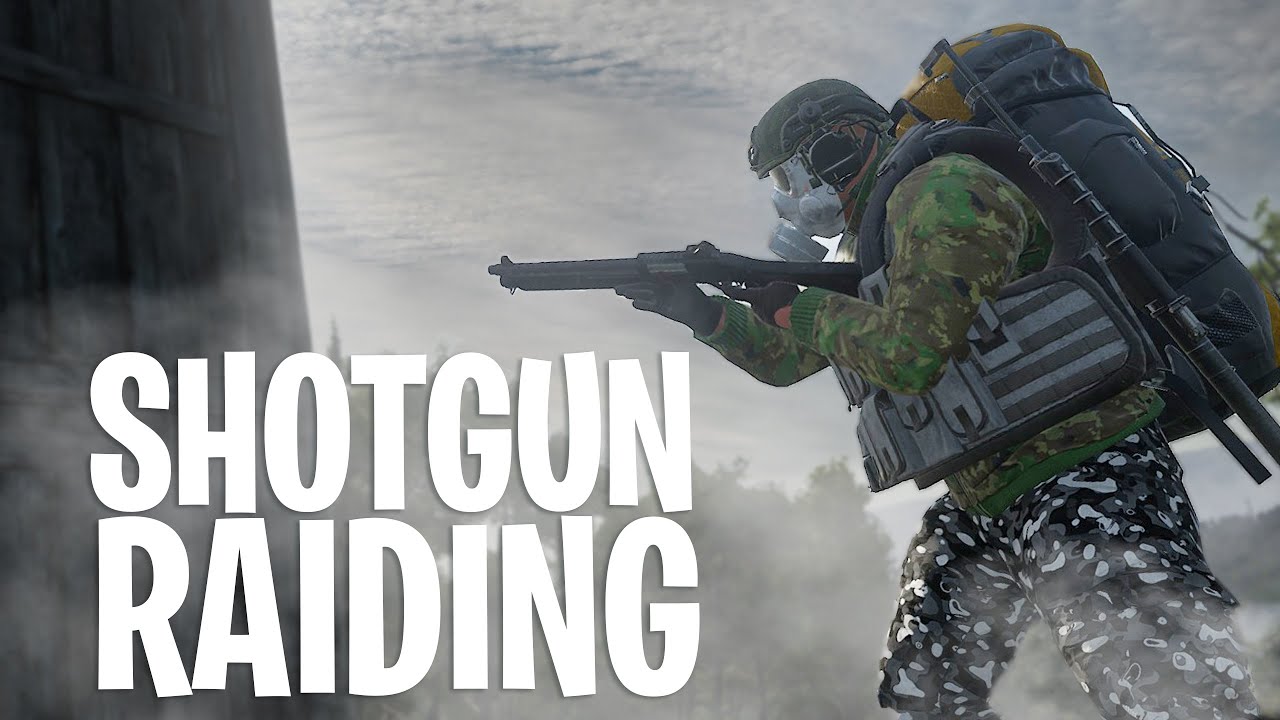 SHOTGUN RAIDING To WIPE OUT ENEMIES - SCUM (Survival)