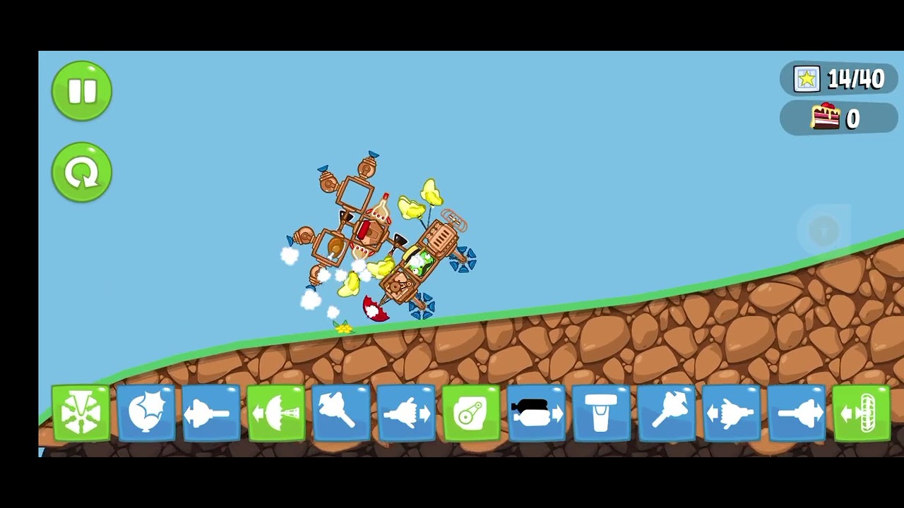 Bad Piggies criando transportes fantásticos parte 3