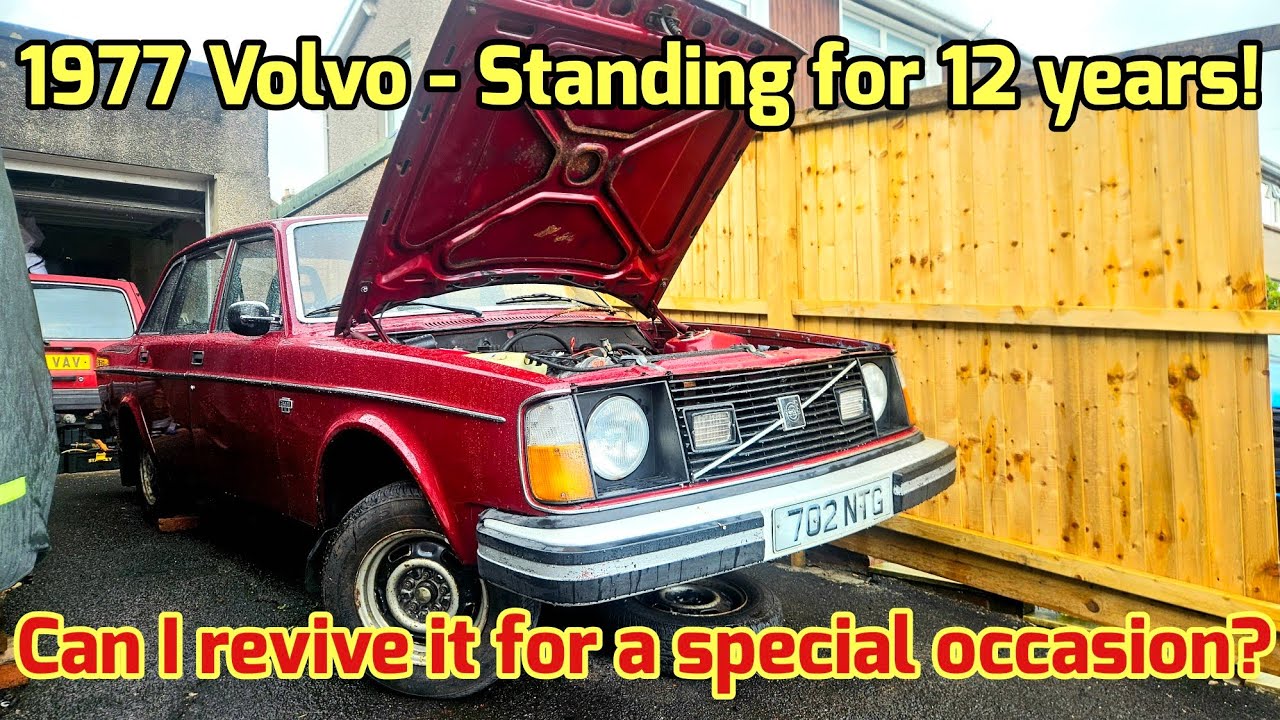 I bought a classic Volvo that's been stood for 12 years, and then gave it away.