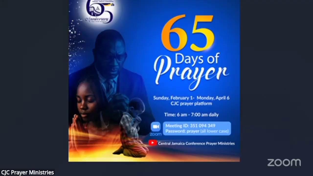 CJC Virtual Prayer Platform-March 9 ,2026-37th Day Of The 65 Days Of Prayer Marathon For CJC