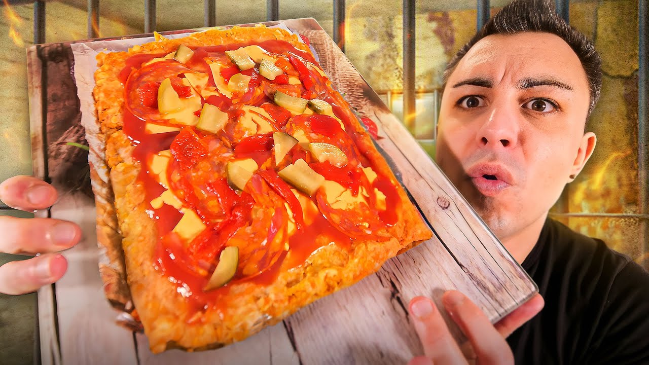 FAIRE UNE PIZZA COMME EN PRISON ! (la recette ultime)