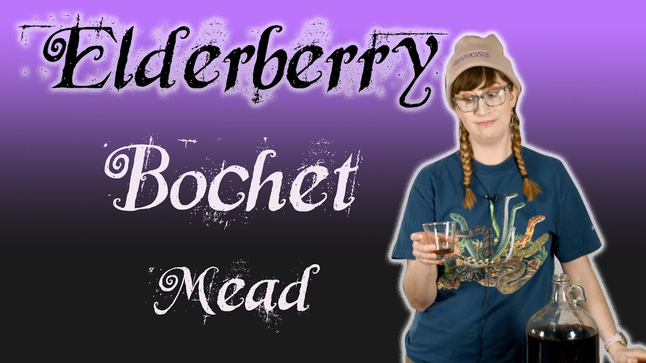 Elderberry Bochet (Mead)