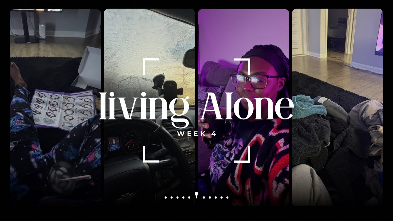 LIVING ALONE | Week 4: failed trip, the flu, gym, cleaning, and more