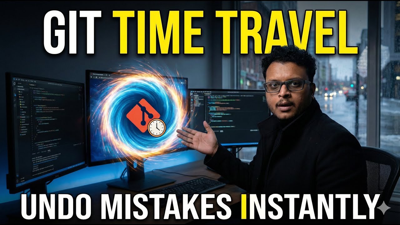 Git Time Travel: Undo Mistakes Instantly (Reset, Revert) in 2026