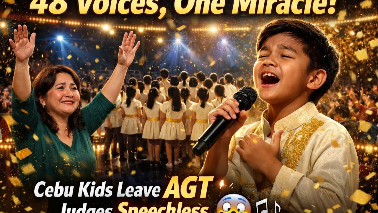 48 Voices, One Miracle! Cebu Kids Leave AGT Judges Speechless 😱🎶
