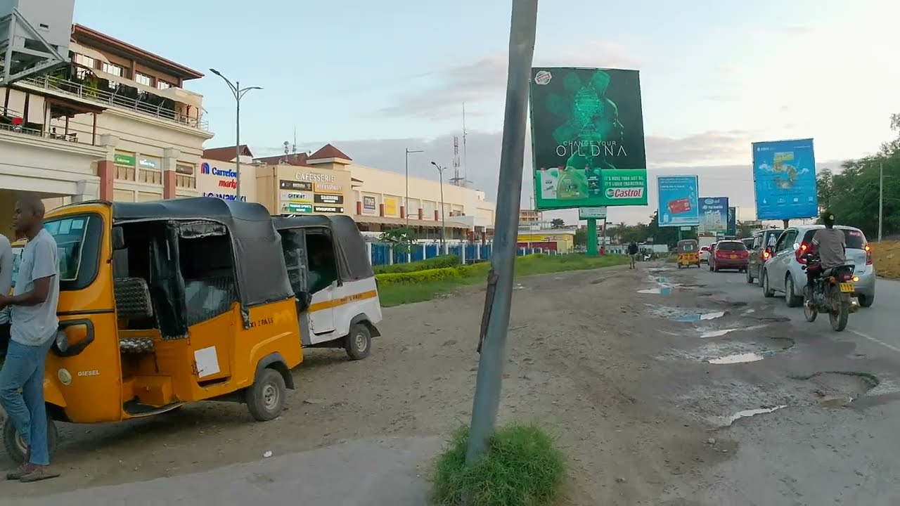 Get Lost in the Serenity of NYALI, Mombasa, Kenya 🇰🇪 - A 4K Evening Walking Tour in East Africa