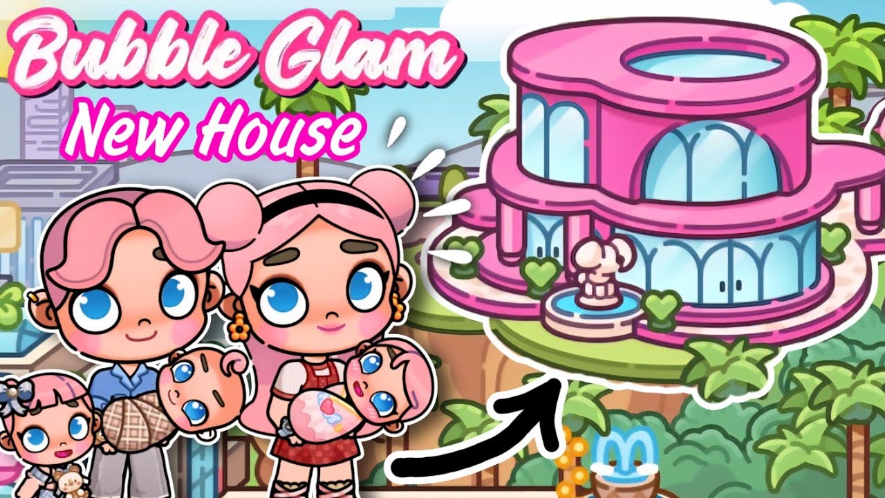 Moving to a New House♥️Bubble Glam💖Pazu's Love Story♥️ Pt8💖Avatar World | Pazu