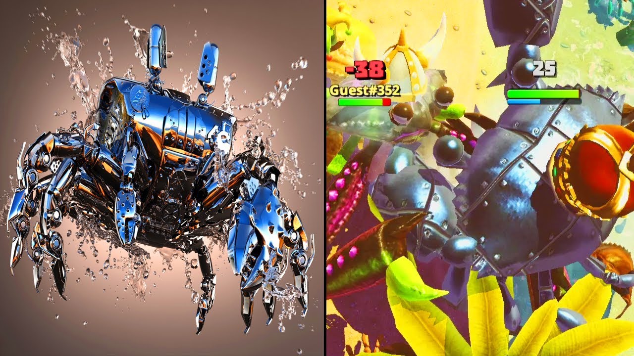 King of Crabs - Cua Kim Loại Khổng Lồ ( Metal Giant Crab )
