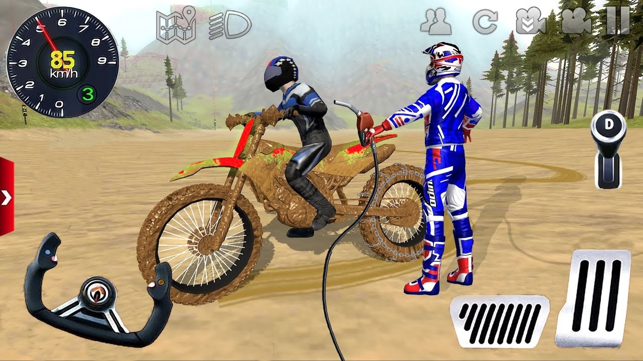 Impossible Bike Stunts Driving - Dirt Bikes Racing Simulator 2026 For Android IOS Mud gameplay [FHD]