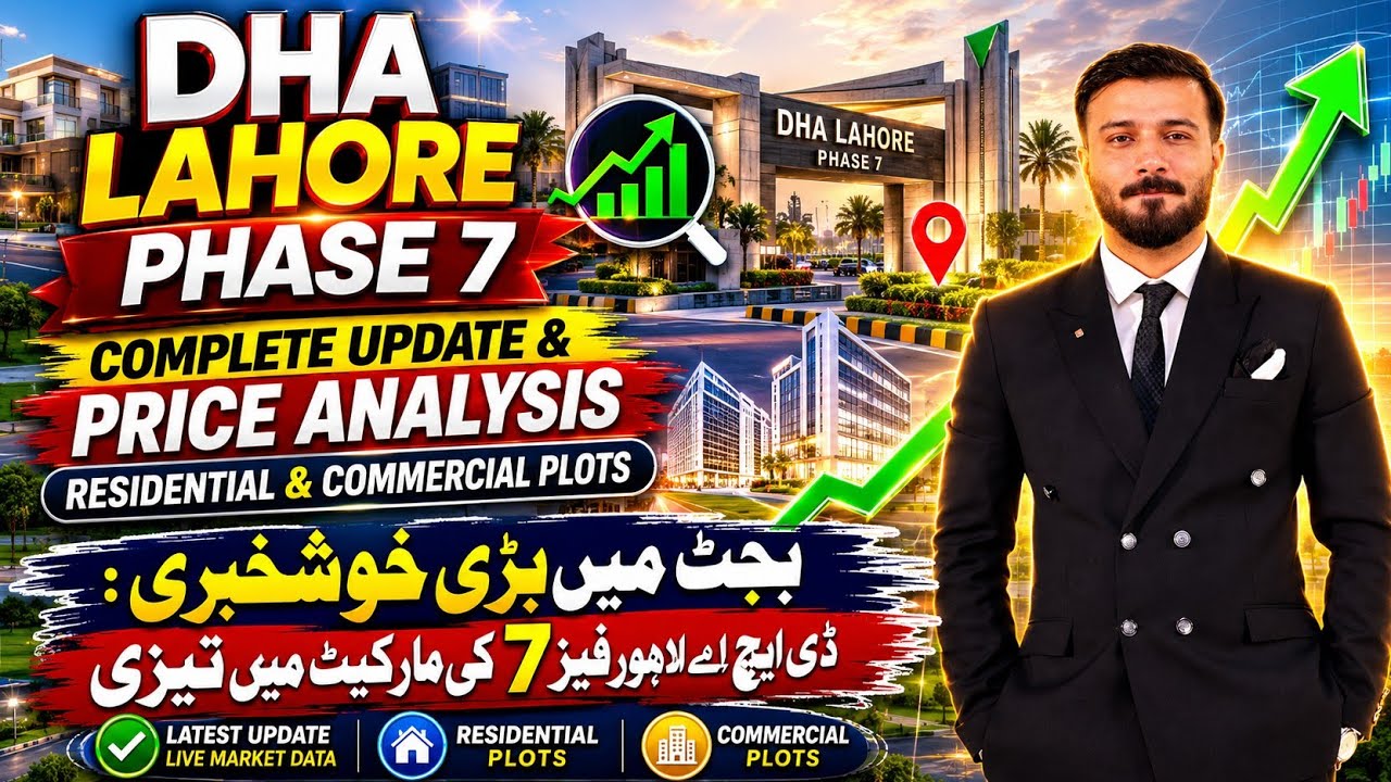 DHA Lahore Phase 7 Complete Latest Update & Price Analysis | Budget Relief Sparks Market Boom |